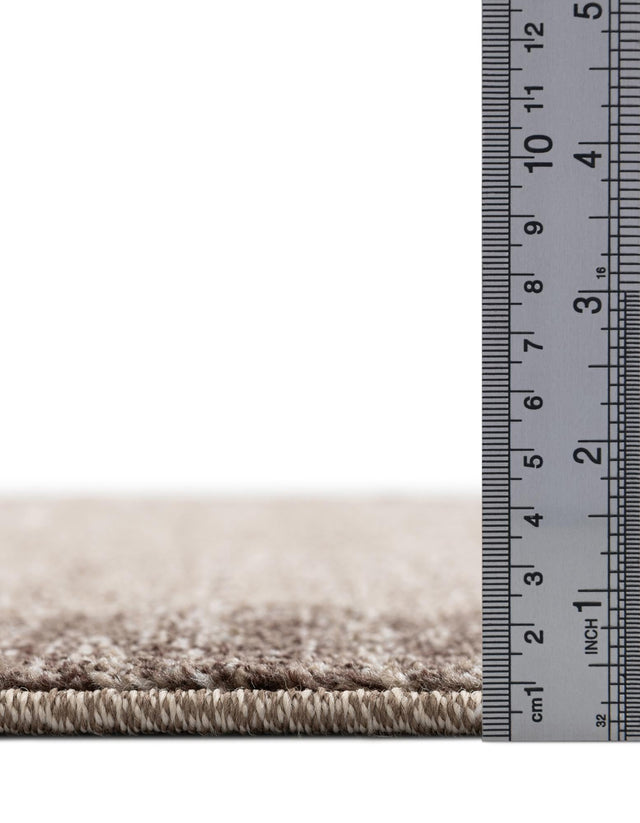 Light Brown 7' 10 x 11' Del Mar Rectangle Area Rug 100% Polypropylene Easy Clean Stain Resistant Vivid Modern Carpet Mat for Home Decor Interior Designing for Sale at Rug Engine