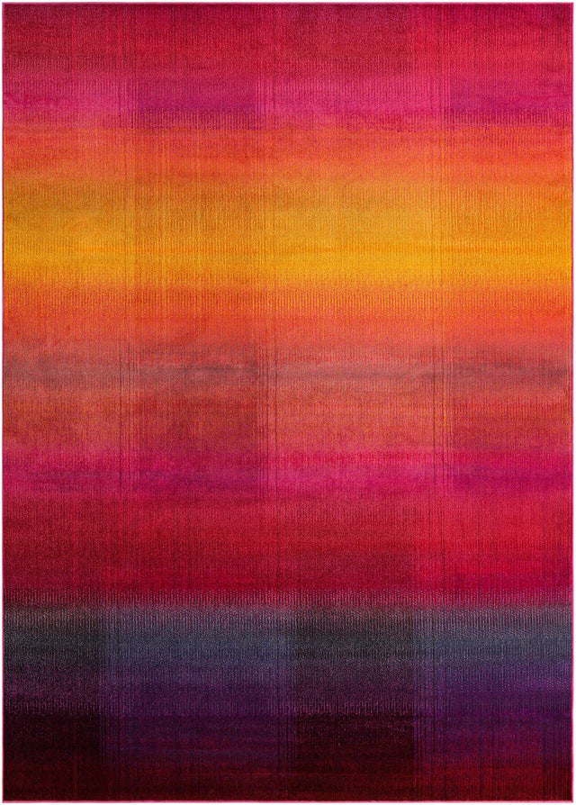 Multicolor 8' x 11' Estrella Rectangle Area Rug 100% Polypropylene Non-Shedding Stain Resistant Carpet Colorful Modern Abstract Design Easy Clean for Home Decor for Sale at Rug Engine