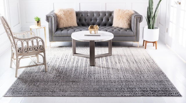 Gray 7' 10 x 7' 10 Del Mar Square Area Rug 100% Polypropylene Easy Clean Stain Resistant Vivid Modern Carpet Mat for Home Decor Interior Designing for Sale at Rug Engine
