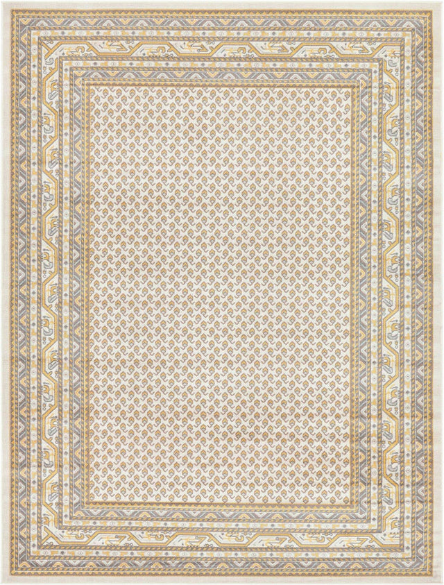 Beige 9' x 12' Williamsburg Rectangle Area Rug 100% Polypropylene With Cotton Backing Durable Easy Clean Stain Resistant Carpet for Sale at Rug Engine