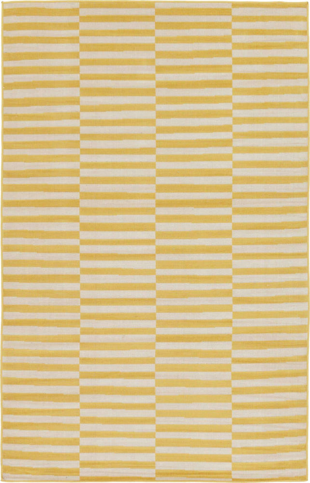 Yellow 5' 3 x 8' Williamsburg Rectangle Area Rug 100% Polypropylene With Cotton Backing Durable Easy Clean Stain Resistant Carpet for Sale at Rug Engine