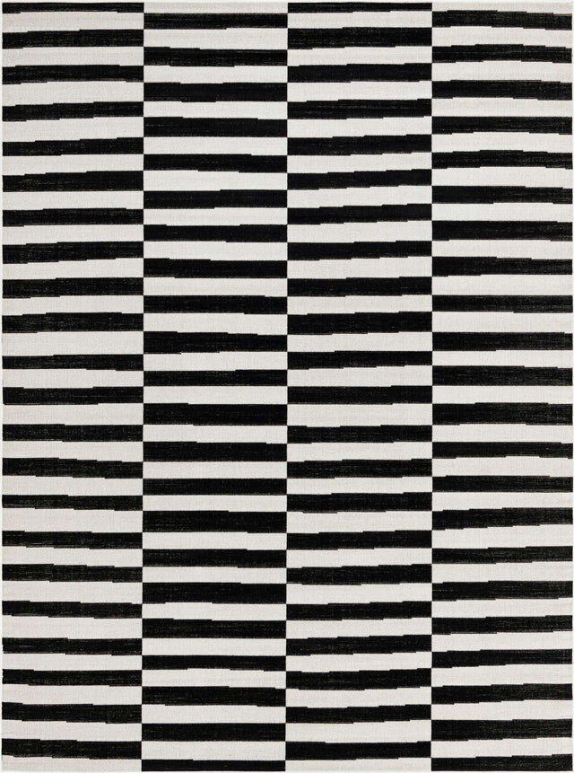 Black 10' x 13' 1 Williamsburg Rectangle Area Rug 100% Polypropylene With Cotton Backing Durable Easy Clean Stain Resistant Carpet for Sale at Rug Engine