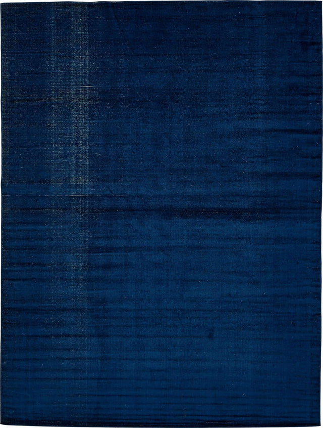 Navy Blue 9' x 12' Williamsburg Rectangle Area Rug 100% Polypropylene With Cotton Backing Durable Easy Clean Stain Resistant Carpet for Sale at Rug Engine