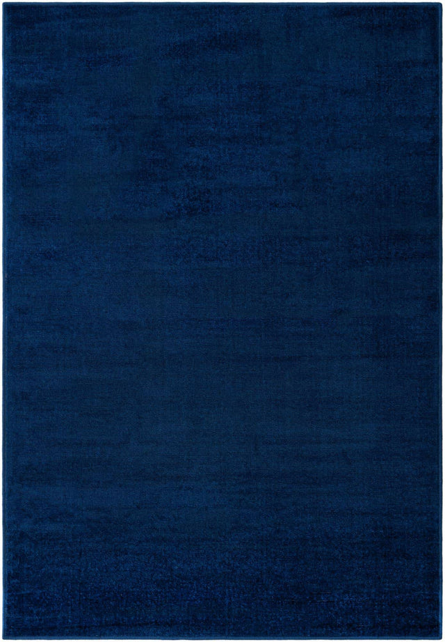 Navy Blue 4' x 6' Williamsburg Rectangle Area Rug 100% Polypropylene With Cotton Backing Durable Easy Clean Stain Resistant Carpet for Sale at Rug Engine