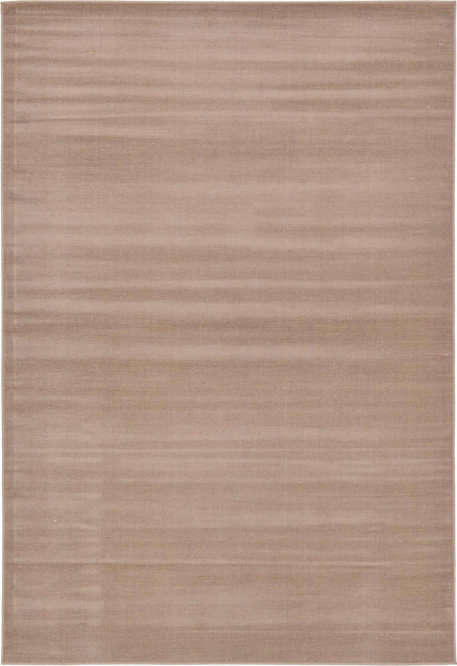 Light Brown 6' 1 x 9' Williamsburg Rectangle Area Rug