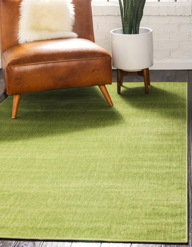 Green 9' x 12' Williamsburg Rectangle Area Rug