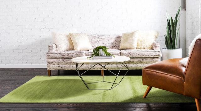 Green 9' x 12' Williamsburg Rectangle Area Rug