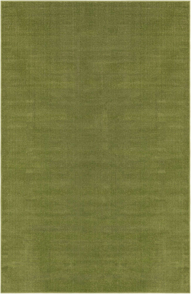 Green 5' x 8' Williamsburg Rectangle Area Rug 100% Polypropylene With Cotton Backing Durable Easy Clean Stain Resistant Carpet for Sale at Rug Engine