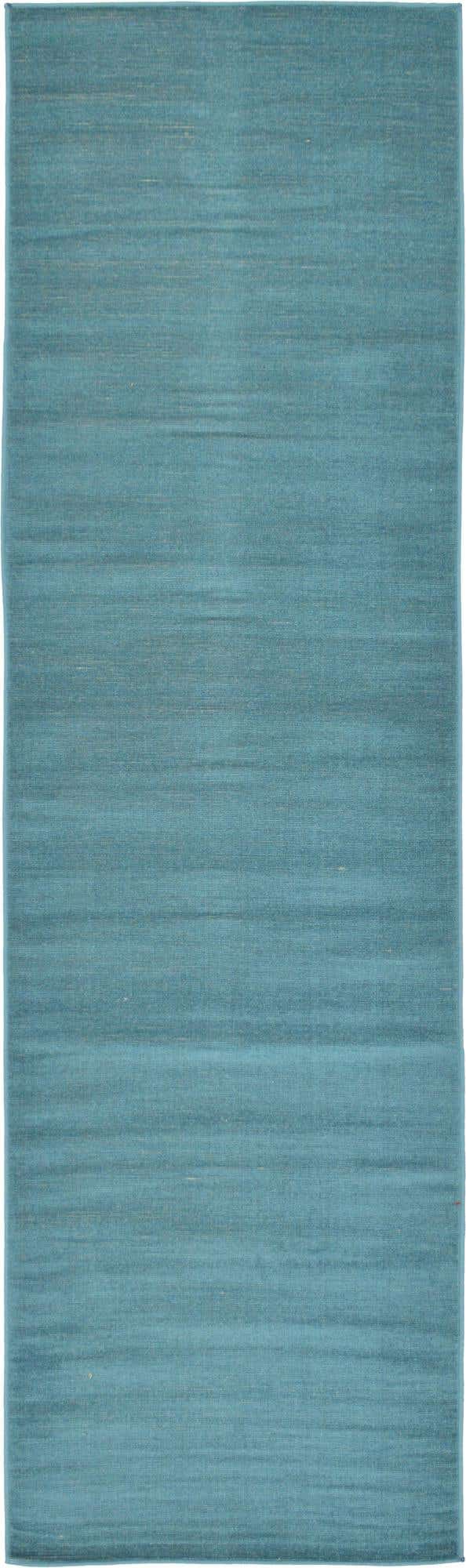 Turquoise 2' 9 x 9' 10 Williamsburg Runner Area Rug 100% Polypropylene With Cotton Backing Durable Easy Clean Stain Resistant Carpet for Sale at Rug Engine