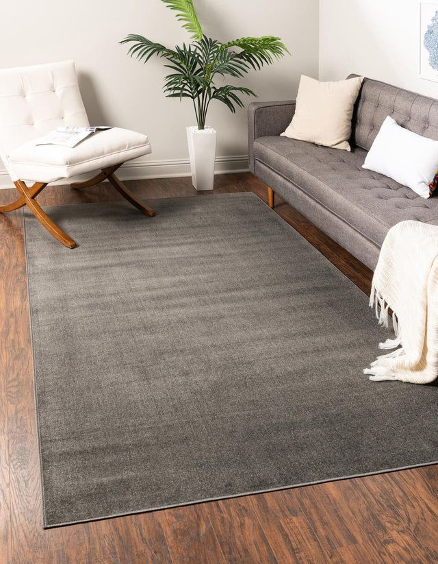 Gray 4' 1 x 6' 1 Williamsburg Rectangle Area Rug