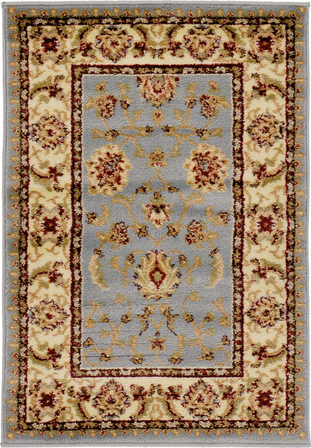 Light Blue 2' x 3' 1 Voyage Rectangle Area Rug