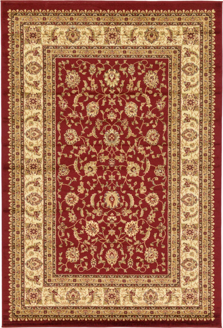 Red 6' 1 x 9' Voyage Rectangle Area Rug