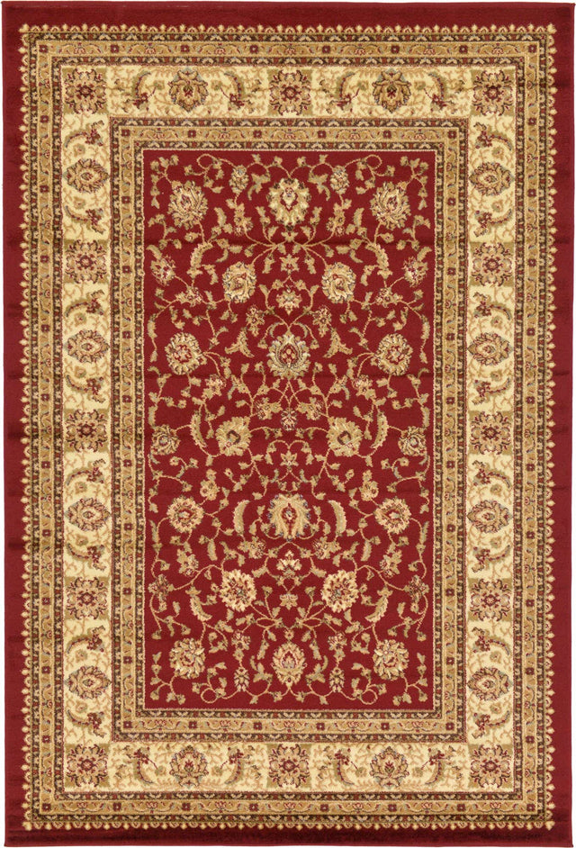 Red 6' 1 x 9' Voyage Rectangle Area Rug