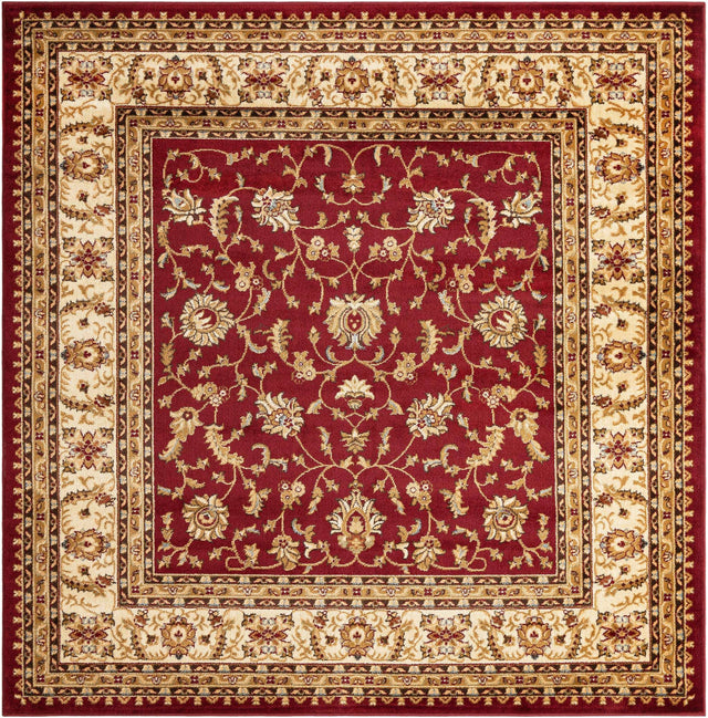 Red 7' 10 x 7' 10 Voyage Square Area Rug