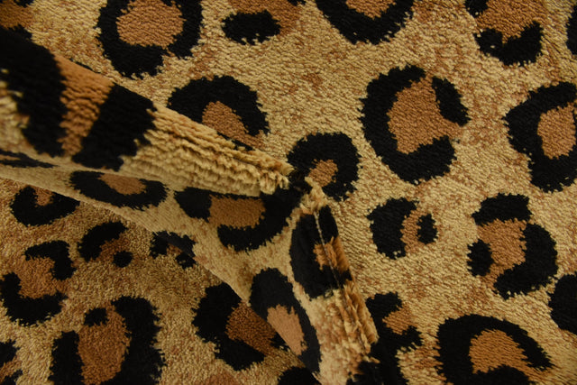 Light Brown 3' 1 x 5' 3 Wildlife Rectangle Area Rug Animal Print Safari Jungle Inspired Carpet for Unique Modern Interior Design for Sale at Rug Engine