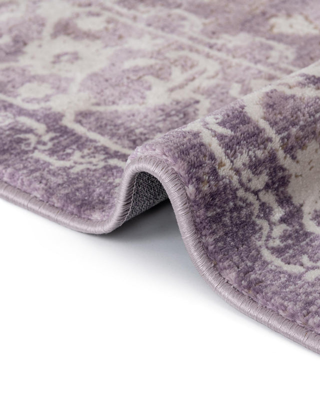 Purple 8' x 11' 4 New Classical Rectangle Area Rug 70% Polypropylene & 30% Polyester Traditional Vintage Distressed Carpet for Interior Design Home Decor for Sale at Rug Engine