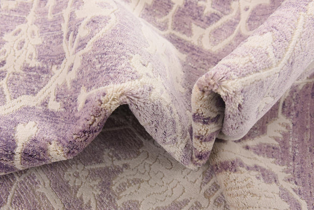 Purple 5' x 8' New Classical Rectangle Area Rug 70% Polypropylene & 30% Polyester Traditional Vintage Distressed Carpet for Interior Design Home Decor for Sale at Rug Engine