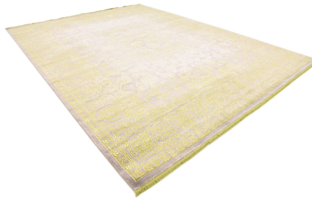 Light Green 10' x 13' 1 New Classical Rectangle Area Rug 70% Polypropylene & 30% Polyester Traditional Vintage Distressed Carpet for Interior Design Home Decor for Sale at Rug Engine