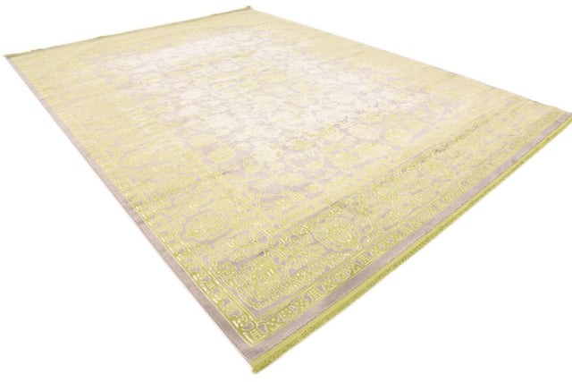 Light Green 9' x 12' 2 New Classical Rectangle Area Rug 70% Polypropylene & 30% Polyester Traditional Vintage Distressed Carpet for Interior Design Home Decor for Sale at Rug Engine