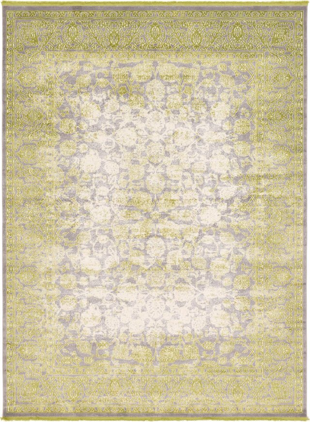Light Green 9' x 12' 2 New Classical Rectangle Area Rug 70% Polypropylene & 30% Polyester Traditional Vintage Distressed Carpet for Interior Design Home Decor for Sale at Rug Engine