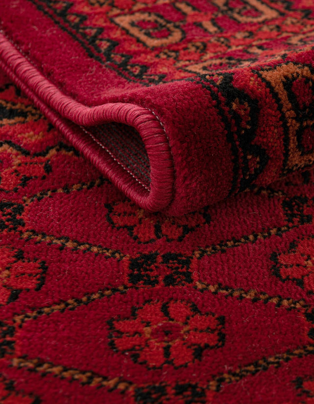 Red 2' 7 x 10' Tekke Runner Area Rug Classic Traditional Vintage Design Carpet for Living Rooms, Dining, Bedrooms, Office Space for Sale at Rug Engine