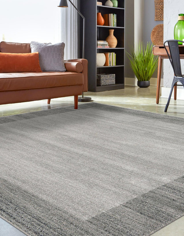 Light Gray 7' 10 x 7' 10 Del Mar Square Area Rug 100% Polypropylene Easy Clean Stain Resistant Vivid Modern Carpet Mat for Home Decor Interior Designing for Sale at Rug Engine