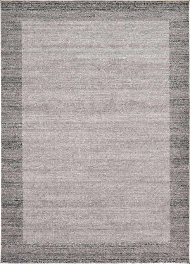 Light Gray 7' 10 x 11' Del Mar Rectangle Area Rug 100% Polypropylene Easy Clean Stain Resistant Vivid Modern Carpet Mat for Home Decor Interior Designing for Sale at Rug Engine