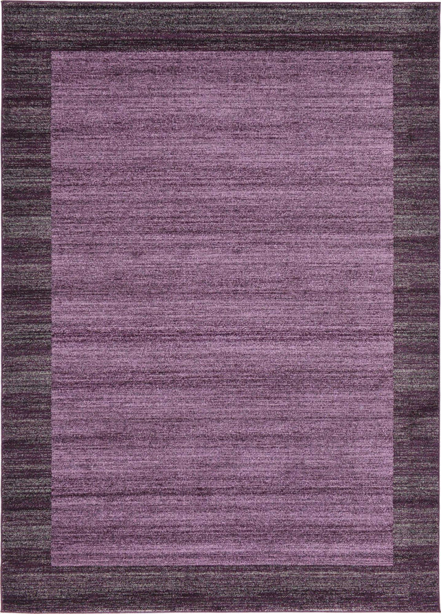 Violet 7' 10 x 11' Del Mar Rectangle Area Rug 100% Polypropylene Easy Clean Stain Resistant Vivid Modern Carpet Mat for Home Decor Interior Designing for Sale at Rug Engine