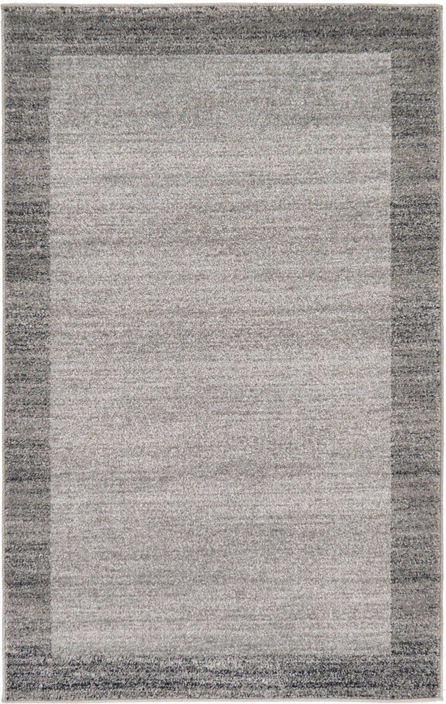 Light Gray 3' 1 x 5' 3 Del Mar Rectangle Area Rug 100% Polypropylene Easy Clean Stain Resistant Vivid Modern Carpet Mat for Home Decor Interior Designing for Sale at Rug Engine