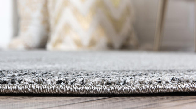 Light Gray 6' 1 x 6' 1 Del Mar Round Area Rug 100% Polypropylene Easy Clean Stain Resistant Vivid Modern Carpet Mat for Home Decor Interior Designing for Sale at Rug Engine