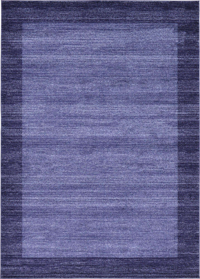 Navy Blue 7' 1 x 10' Del Mar Rectangle Area Rug 100% Polypropylene Easy Clean Stain Resistant Vivid Modern Carpet Mat for Home Decor Interior Designing for Sale at Rug Engine