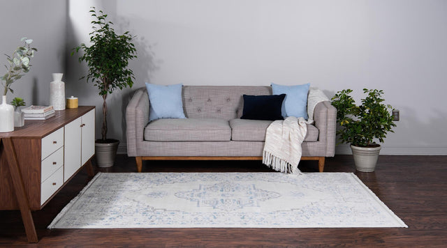 Beige 7' 1 x 10' New Classical Rectangle Area Rug 70% Polypropylene & 30% Polyester Traditional Vintage Distressed Carpet for Interior Design Home Decor for Sale at Rug Engine