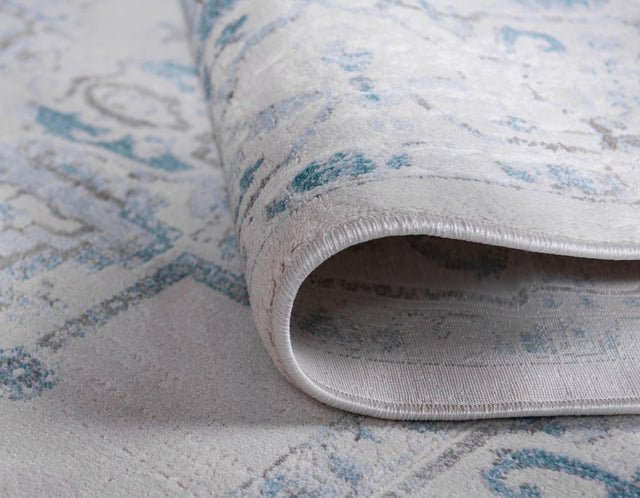 Beige 5' 1 x 8' New Classical Rectangle Area Rug 70% Polypropylene & 30% Polyester Traditional Vintage Distressed Carpet for Interior Design Home Decor for Sale at Rug Engine