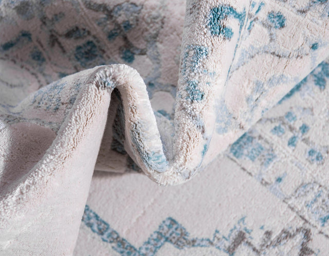 Beige 5' 1 x 8' New Classical Rectangle Area Rug 70% Polypropylene & 30% Polyester Traditional Vintage Distressed Carpet for Interior Design Home Decor for Sale at Rug Engine