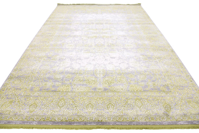 Light Green 7' 1 x 10' New Classical Rectangle Area Rug 70% Polypropylene & 30% Polyester Traditional Vintage Distressed Carpet for Interior Design Home Decor for Sale at Rug Engine