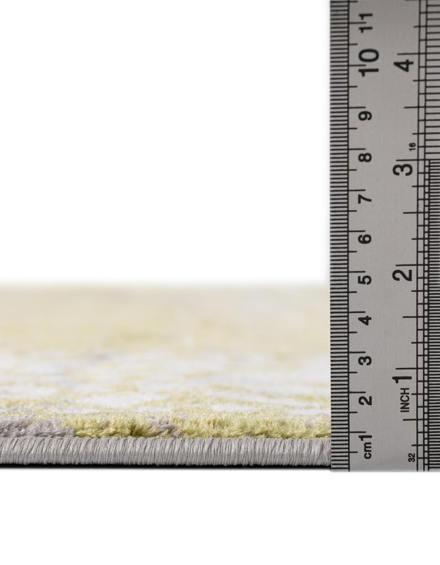 Light Green 4' x 6' New Classical Rectangle Area Rug 70% Polypropylene & 30% Polyester Traditional Vintage Distressed Carpet for Interior Design Home Decor for Sale at Rug Engine