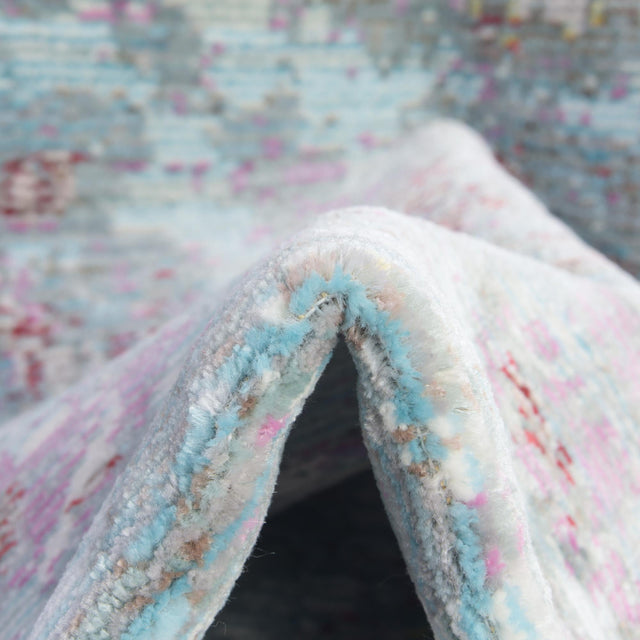 Blue 9' x 12' 2 Austin Rectangle Area Rug 100% Polyester Durable Cotton Backing Living Dining Room Bedroom Office Vintage Decor Carpet for Sale at Rug Engine