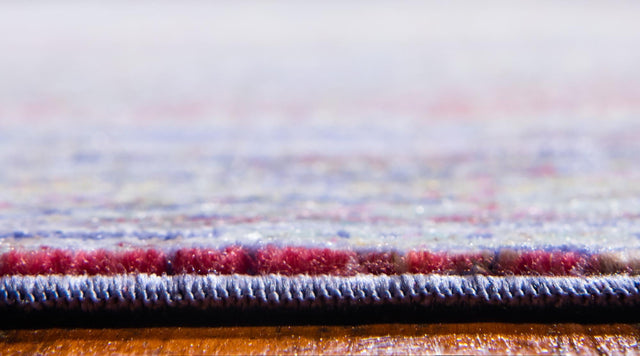 Violet 6' 1 x 6' 1 Austin Round Area Rug 100% Polyester Durable Cotton Backing Living Dining Room Bedroom Office Vintage Decor Carpet for Sale at Rug Engine