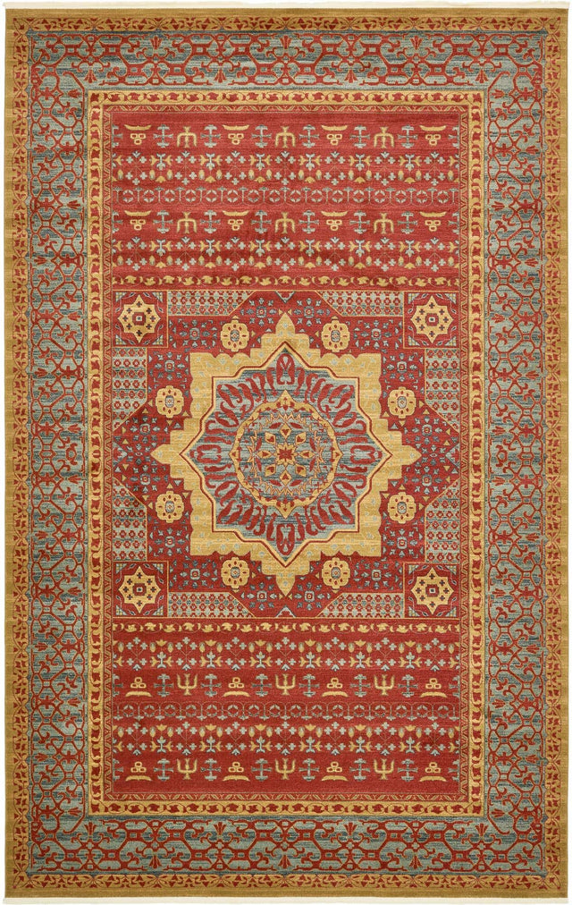 Red 10' 6 x 16' 5 Palace Rectangle Area Rug