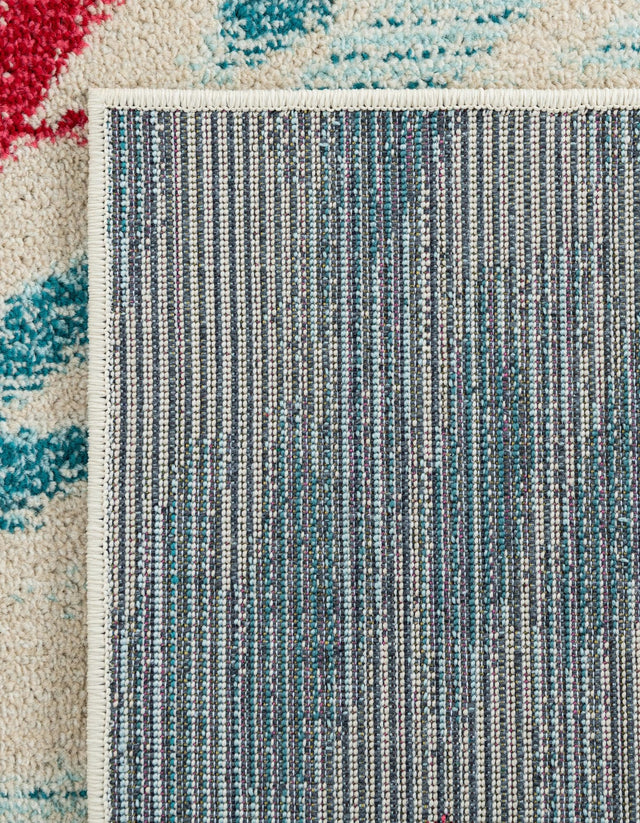 Beige 9' x 12' 2 Positano Rectangle Area Rug Coastal Marine Beach Design Carpet for Modern Living Rooms, Dining, Bedroom, Office for Sale at Rug Engine