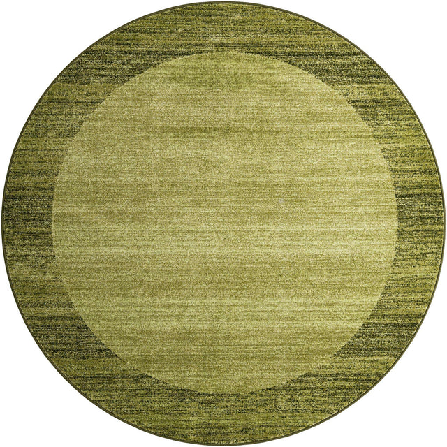 Light Green 7' 10 x 7' 10 Del Mar Round Area Rug 100% Polypropylene Easy Clean Stain Resistant Vivid Modern Carpet Mat for Home Decor Interior Designing for Sale at Rug Engine