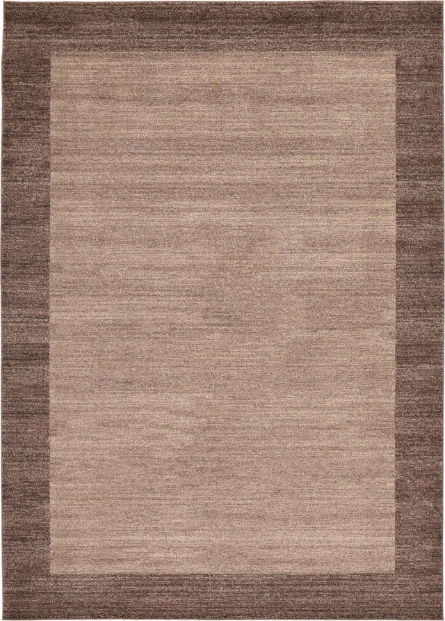 Light Brown 7' 10 x 11' Del Mar Rectangle Area Rug 100% Polypropylene Easy Clean Stain Resistant Vivid Modern Carpet Mat for Home Decor Interior Designing for Sale at Rug Engine