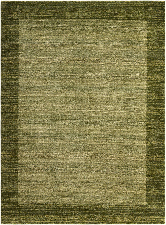 Light Green 9' x 12' Del Mar Rectangle Area Rug 100% Polypropylene Easy Clean Stain Resistant Vivid Modern Carpet Mat for Home Decor Interior Designing for Sale at Rug Engine