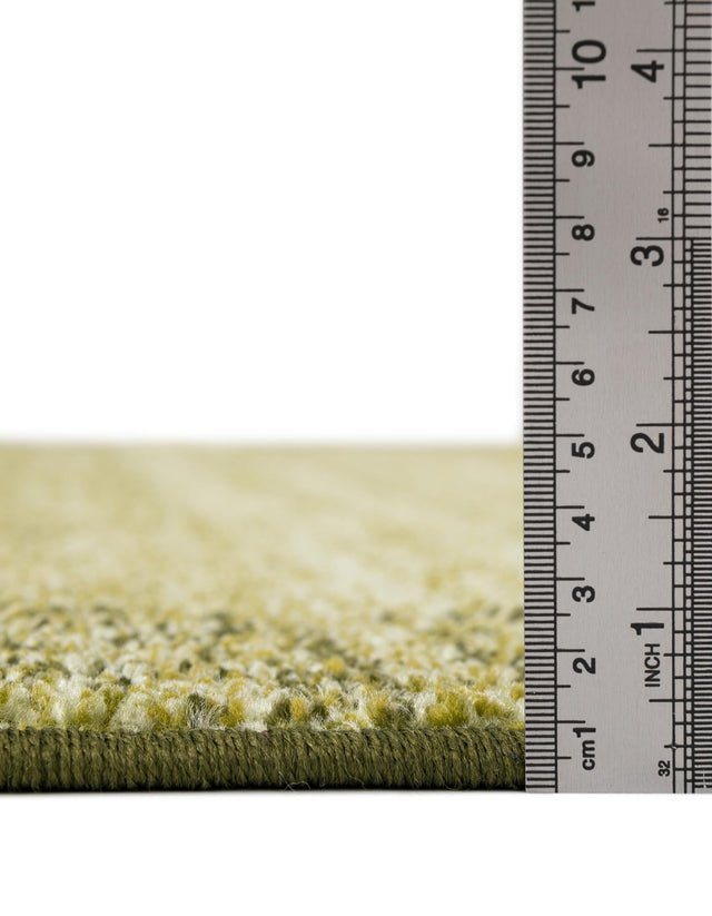 Light Green 6' 1 x 6' 1 Del Mar Round Area Rug 100% Polypropylene Easy Clean Stain Resistant Vivid Modern Carpet Mat for Home Decor Interior Designing for Sale at Rug Engine