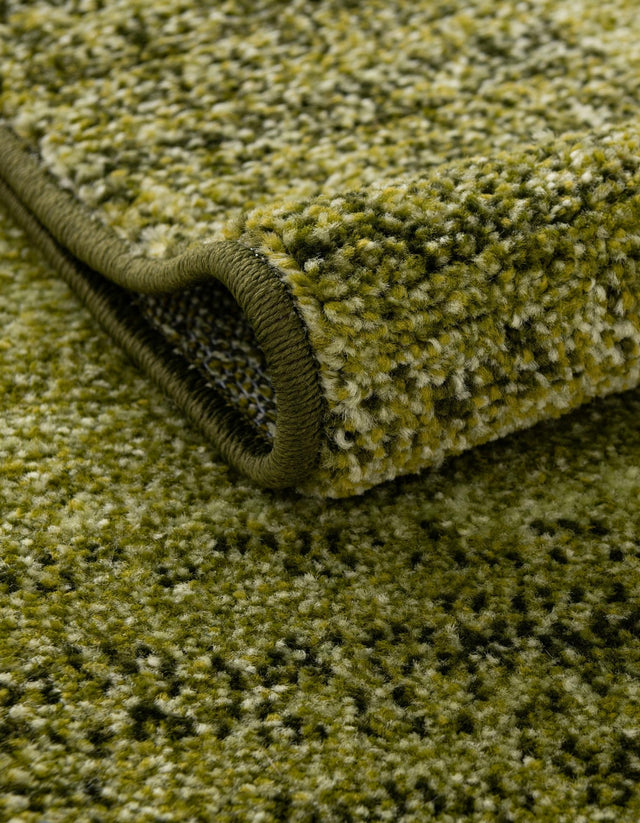 Light Green 2' 7 x 10' Del Mar Runner Area Rug 100% Polypropylene Easy Clean Stain Resistant Vivid Modern Carpet Mat for Home Decor Interior Designing for Sale at Rug Engine