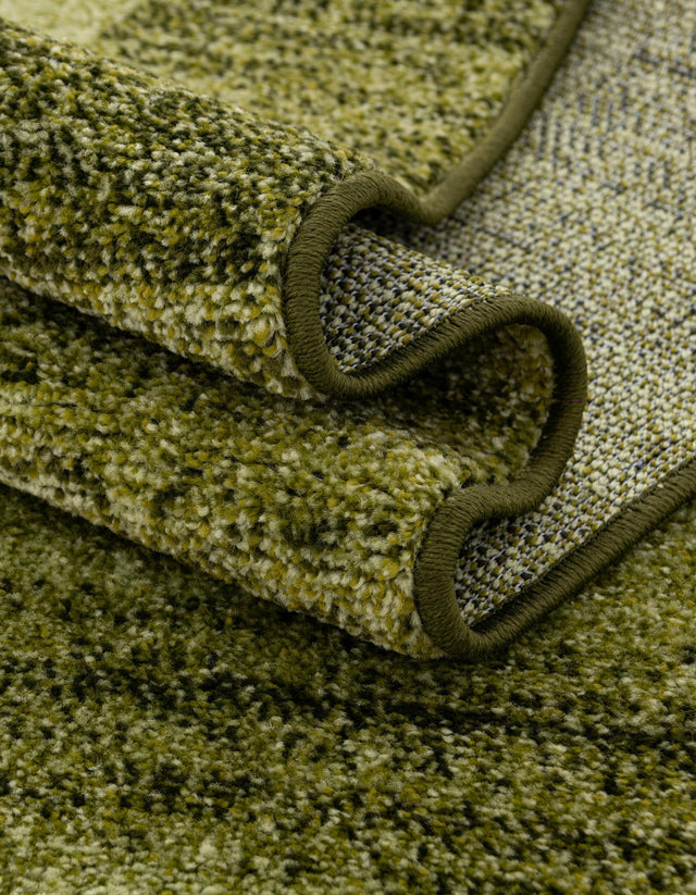 Light Green 2' x 8' Del Mar Runner Area Rug 100% Polypropylene Easy Clean Stain Resistant Vivid Modern Carpet Mat for Home Decor Interior Designing for Sale at Rug Engine