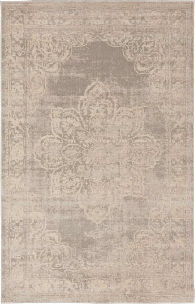 Gray 4' 1 x 6' 1 Paris Rectangle Area Rug