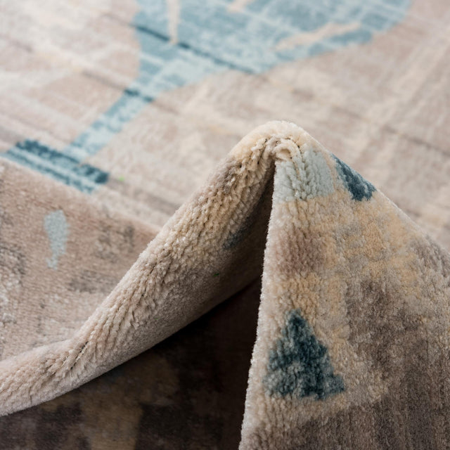 Dark Gray 8' x 8' Paris Square Area Rug