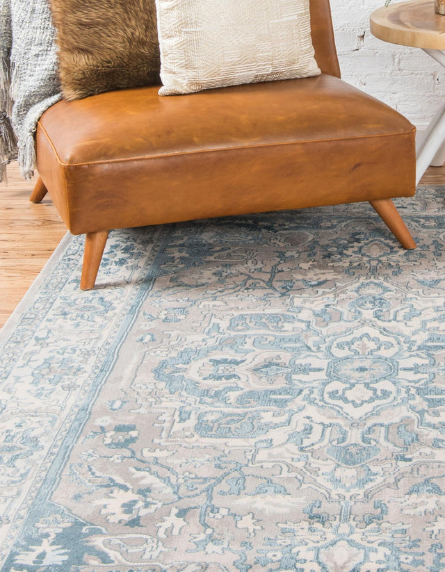 Dark Gray 5' 1 x 8' Paris Rectangle Area Rug