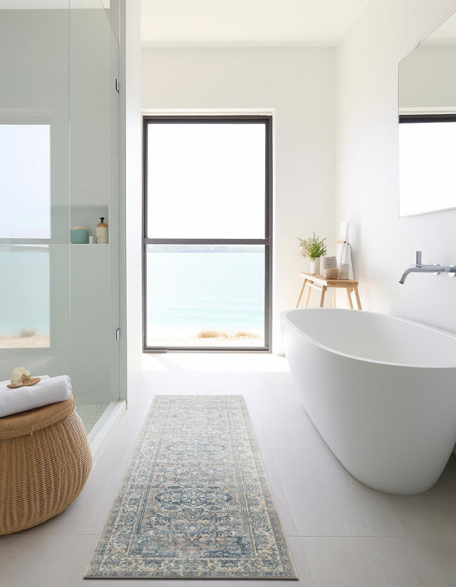 Dark Gray 2' 7 x 10' Paris Runner Area Rug